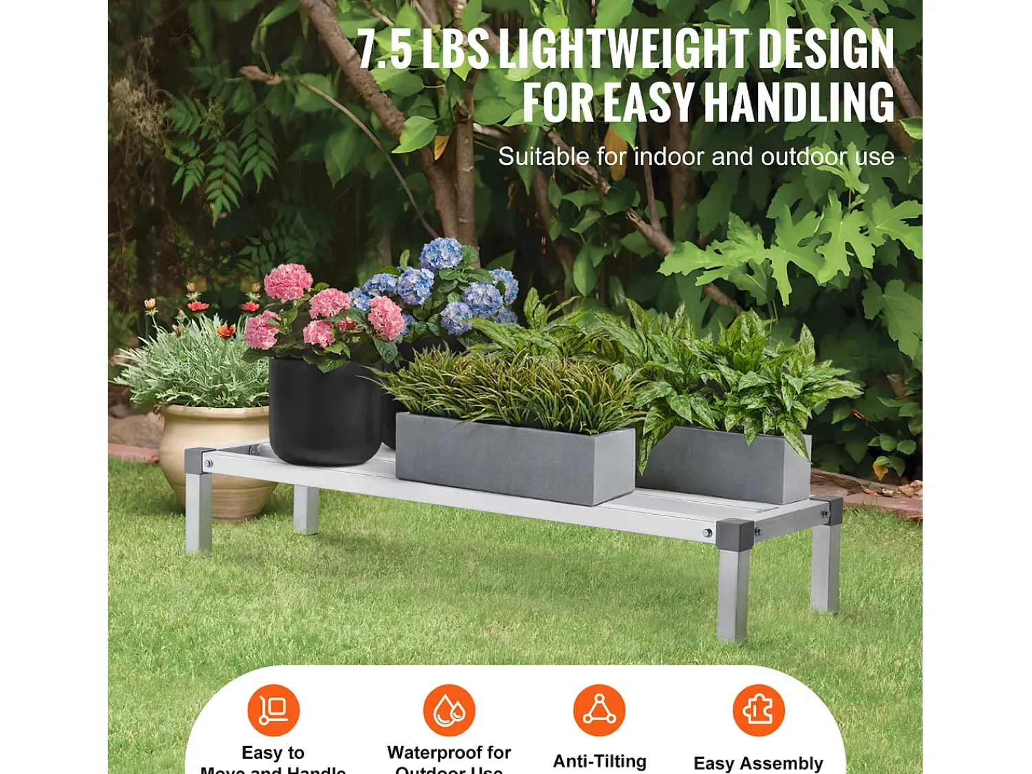 Prateleira* Suporte SucceBuy Rack de Cura de Alumínio Robusto 122 cm x 36 cm x 20 cm, Capacidade de Carga Excepcional de 454 kg - para Armazenamento e Secagem Seguros Branco