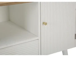 Móvel De Tv| SUPORTE TV MATERA CM 117X40X60 Branco