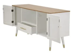 Móvel De Tv| SUPORTE TV MATERA CM 117X40X60 Branco