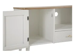 Móvel De Tv| SUPORTE TV MATERA CM 117X40X60 Branco