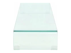 Mobikasa Suporte/aparador de TV de design prático para monitor de 120 cm vidro 2502220^ Móvel De Tv