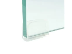 Mobikasa Suporte/aparador de TV de design prático para monitor de 120 cm vidro 2502220^ Móvel De Tv