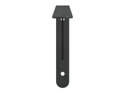Prateleira|vidaxl Suportes prateleira 4pcs 30x2,5x15,5 cm aço inoxidável Preto
