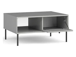 Mesa De Centro*Meublorama Table Basse 1 Clapet - Salon- Collection ISIS Cinzento