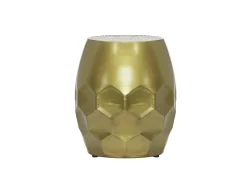 Mesa De Apoio*Loft24 Tabuleiro Nimbus 36 cm Impressão dourada Dourado