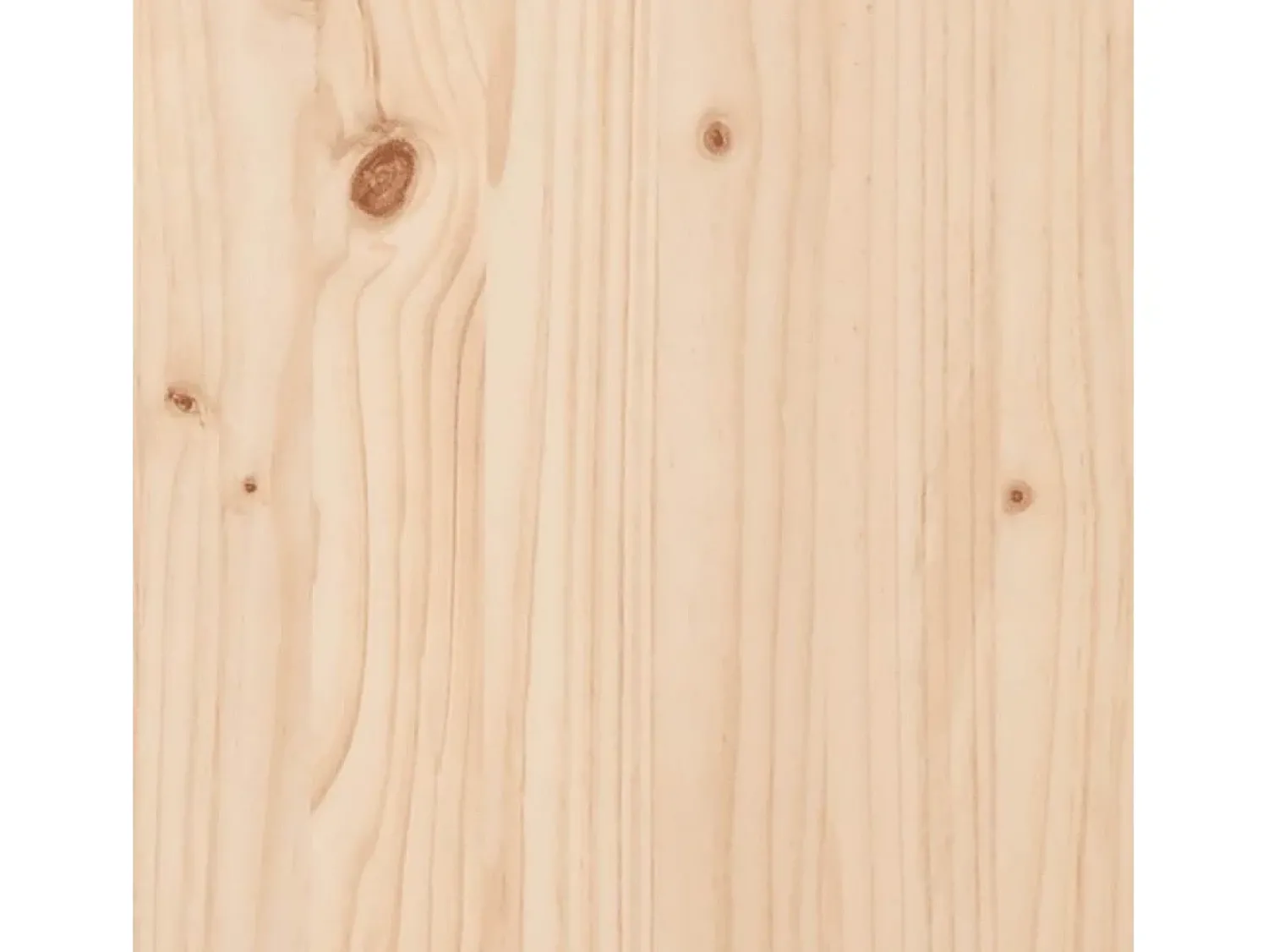 vidaxl Tampo de mesa retangular 100x50x2,5 cm madeira de pinho maciça Natural claro