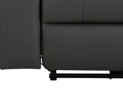 Online Loft24 Tanaro | Sofá Chaise Lounge 3 Lugares Direito com Função Eléctrica em PU Cinza Cinzento