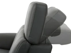 Online Loft24 Tanaro | Sofá Chaise Lounge 3 Lugares Direito com Função Eléctrica em PU Cinza Cinzento