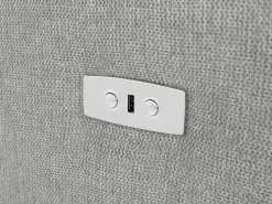 Sofá|Loft24 Tanaro | Sofá Chaiselong 3 Lugares Direito Elétrico Cinzento