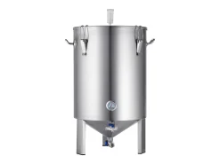 Tanque de Fermentação, SucceBuy Kit de Tanque de Fermentação Caseira de Aço Inoxidável de 60 L com Fermentador de Cerveja^ Acessório Vinho E Bar
