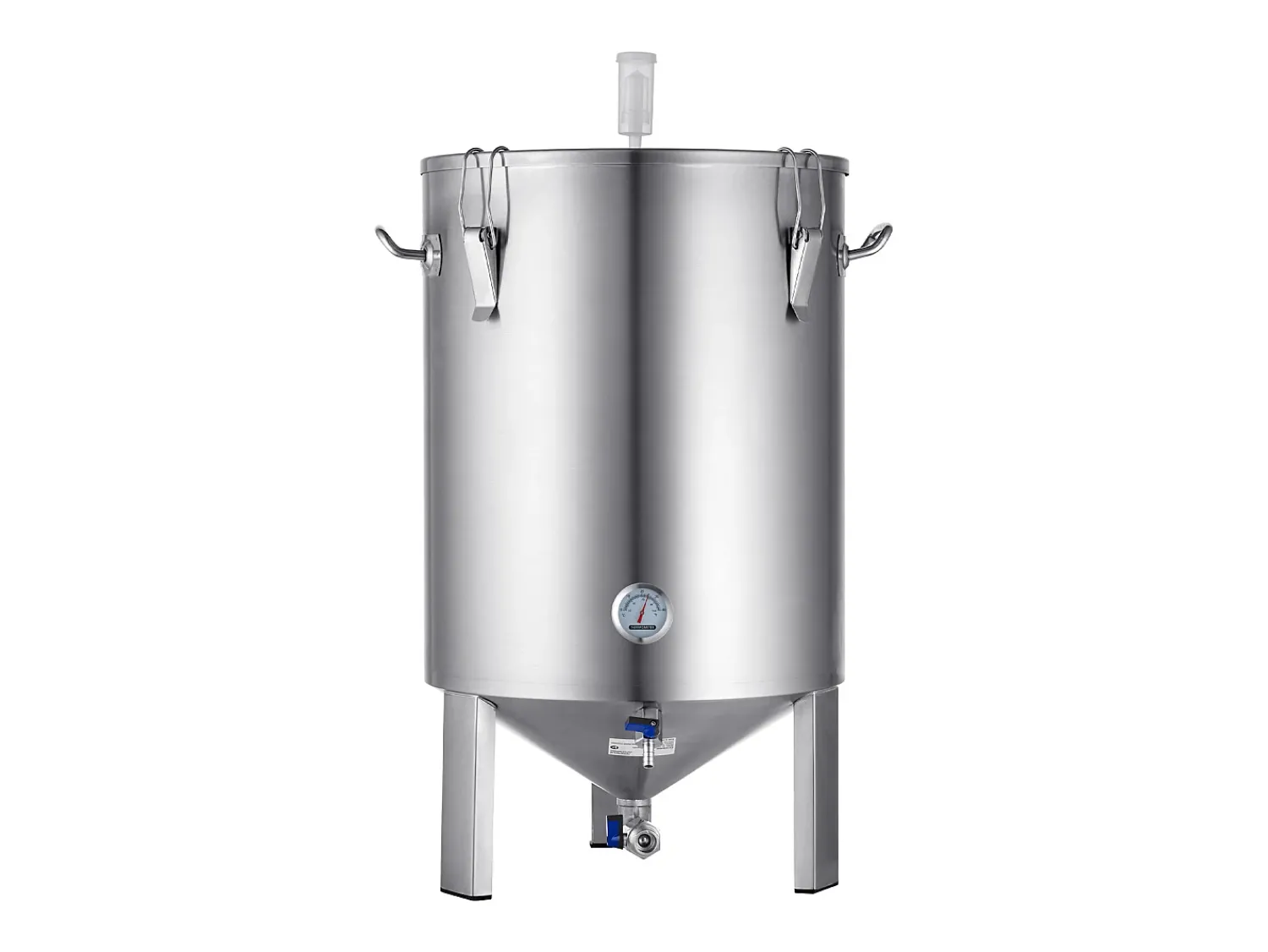 Tanque de Fermentação, SucceBuy Kit de Tanque de Fermentação Caseira de Aço Inoxidável de 60 L com Fermentador de Cerveja^ Acessório Vinho E Bar