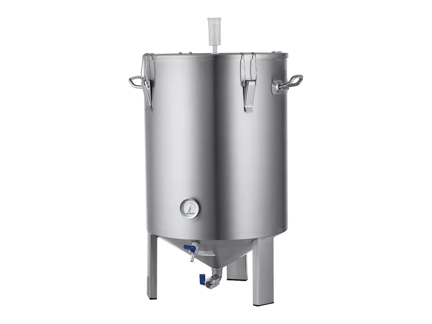 Tanque de Fermentação, SucceBuy Kit de Tanque de Fermentação Caseira de Aço Inoxidável de 60 L com Fermentador de Cerveja^ Acessório Vinho E Bar