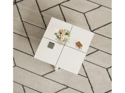Mesa De Centro* Tavolino da caffè, tavolino fai da te, piano del tavolo lucido, combinazione libera Branco