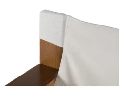 Poltrona*Giner y colomer Tecido contemporâneo em algodão com estampa bege. Castanho