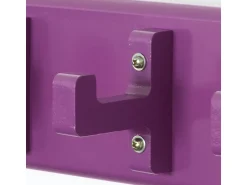 Teclado 10x40x13 cm roxo^ Cabide De Pé