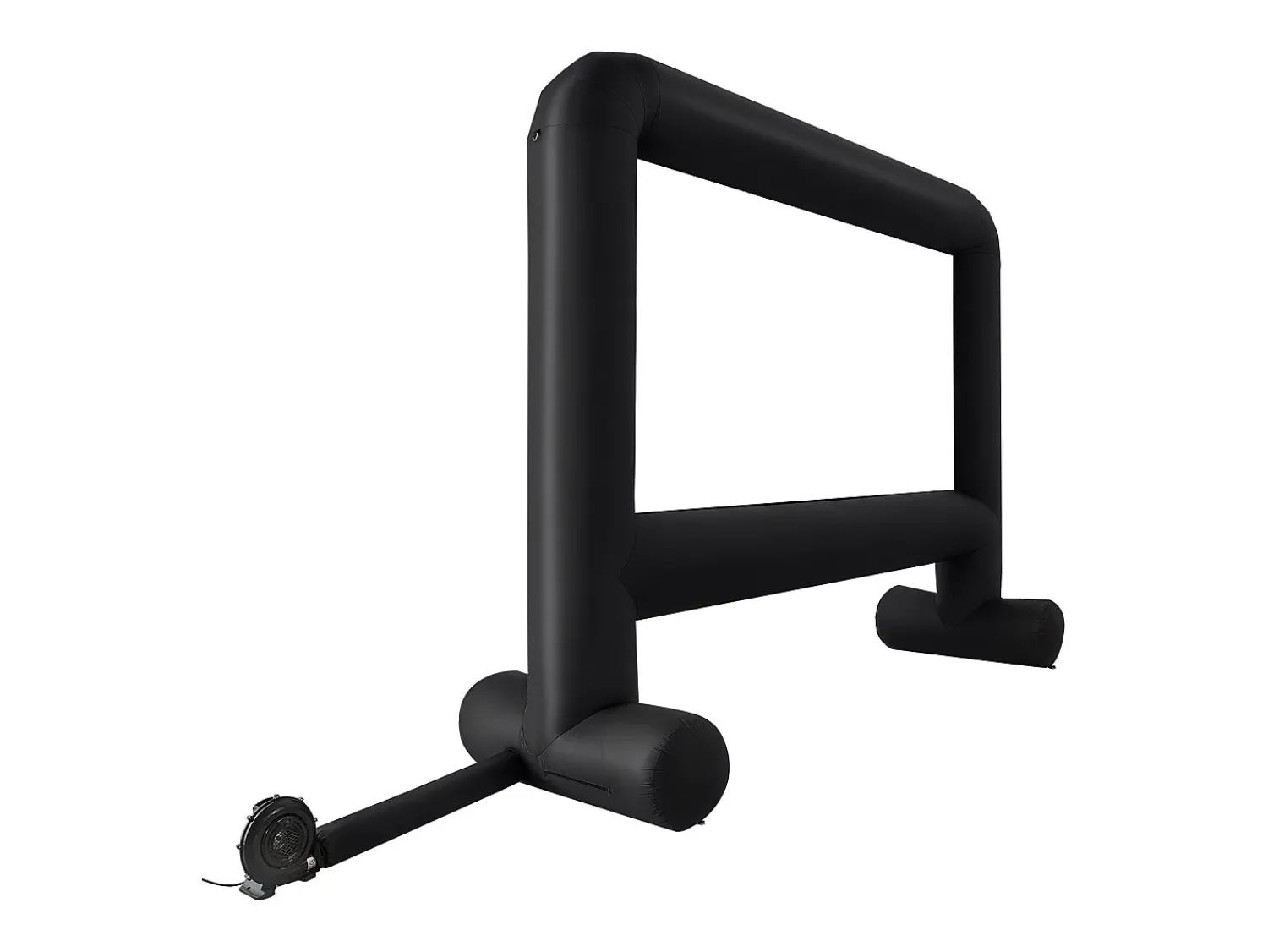 Tela de Projeção Inflável SucceBuy, Fabricada em Material 600D Durável, Inclui Saco de Armazenamento Portátil. Formato 16:9, 378 x 130 x 317 cm^ Móvel De Tv