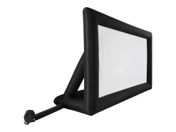 Móvel De Tv* Tela de Projeção Inflável SucceBuy, Fabricada em Material 600D Durável, Incluindo Saco de Armazenamento Portátil, Formato 16:9, 409 x 160 x 272 cm Preto
