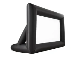 Móvel De Tv* Tela de Projeção Inflável SucceBuy, Material 600D, Portátil com Saco de Armazenamento, Formato 16:9, Ideal para Home Cinema, 378 x 160 x 317 cm Preto