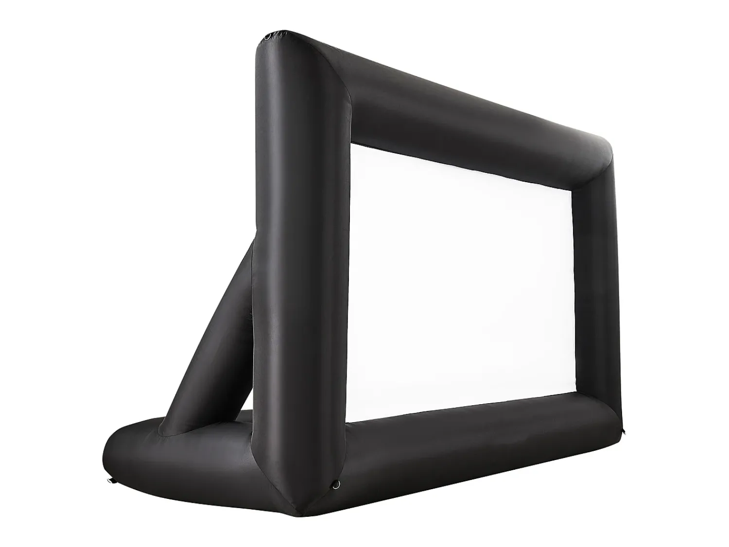 Móvel De Tv* Tela de Projeção Inflável SucceBuy, Material 600D, Portátil com Saco de Armazenamento, Formato 16:9, Ideal para Home Cinema, 378 x 160 x 317 cm Preto