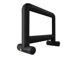 Online Tela de Projeção Inflável SucceBuy, Material 600D, Portátil com Saco de Armazenamento, Formato 16:9, Ideal para Home Cinema, 354 x 130 x 290 cm Preto