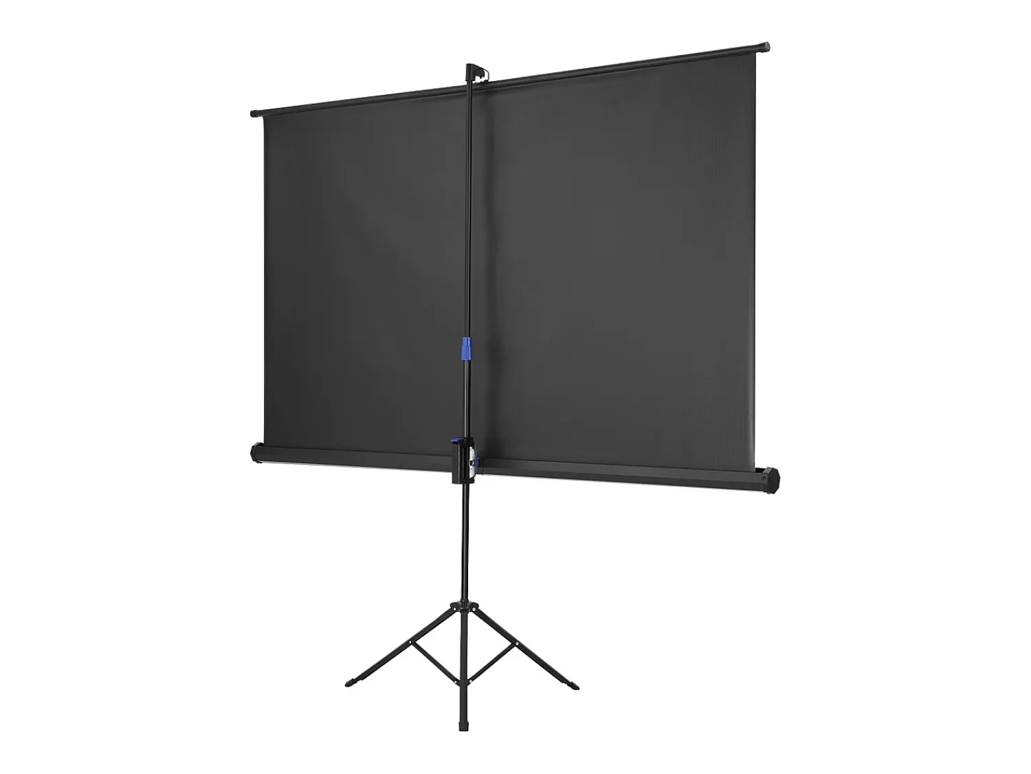 Móvel De Tv| Tela de Projeção SucceBuy com Tripé de 213,4 cm, Lona de Projeção Portátil e Amassável, Grande Ângulo de Visão 160°, 16:9 4K HD, com Bolsa Preto