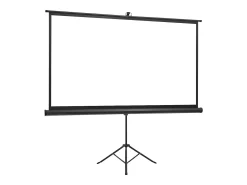 Móvel De Tv| Tela de Projeção SucceBuy com Tripé de 213,4 cm, Lona de Projeção Portátil e Amassável, Grande Ângulo de Visão 160°, 16:9 4K HD, com Bolsa Preto