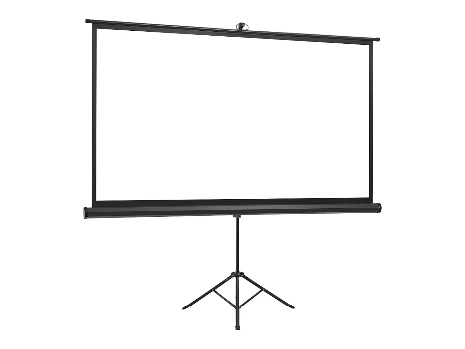 Móvel De Tv| Tela de Projeção SucceBuy com Tripé de 213,4 cm, Lona de Projeção Portátil e Amassável, Grande Ângulo de Visão 160°, 16:9 4K HD, com Bolsa Preto