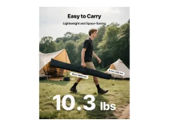 Móvel De Tv* Tela de Projeção SucceBuy com Tripé de 152,4 cm, Lona de Projeção Portátil e Amassável, Grande Ângulo de Visão 160°, 16:9 4K HD Preto