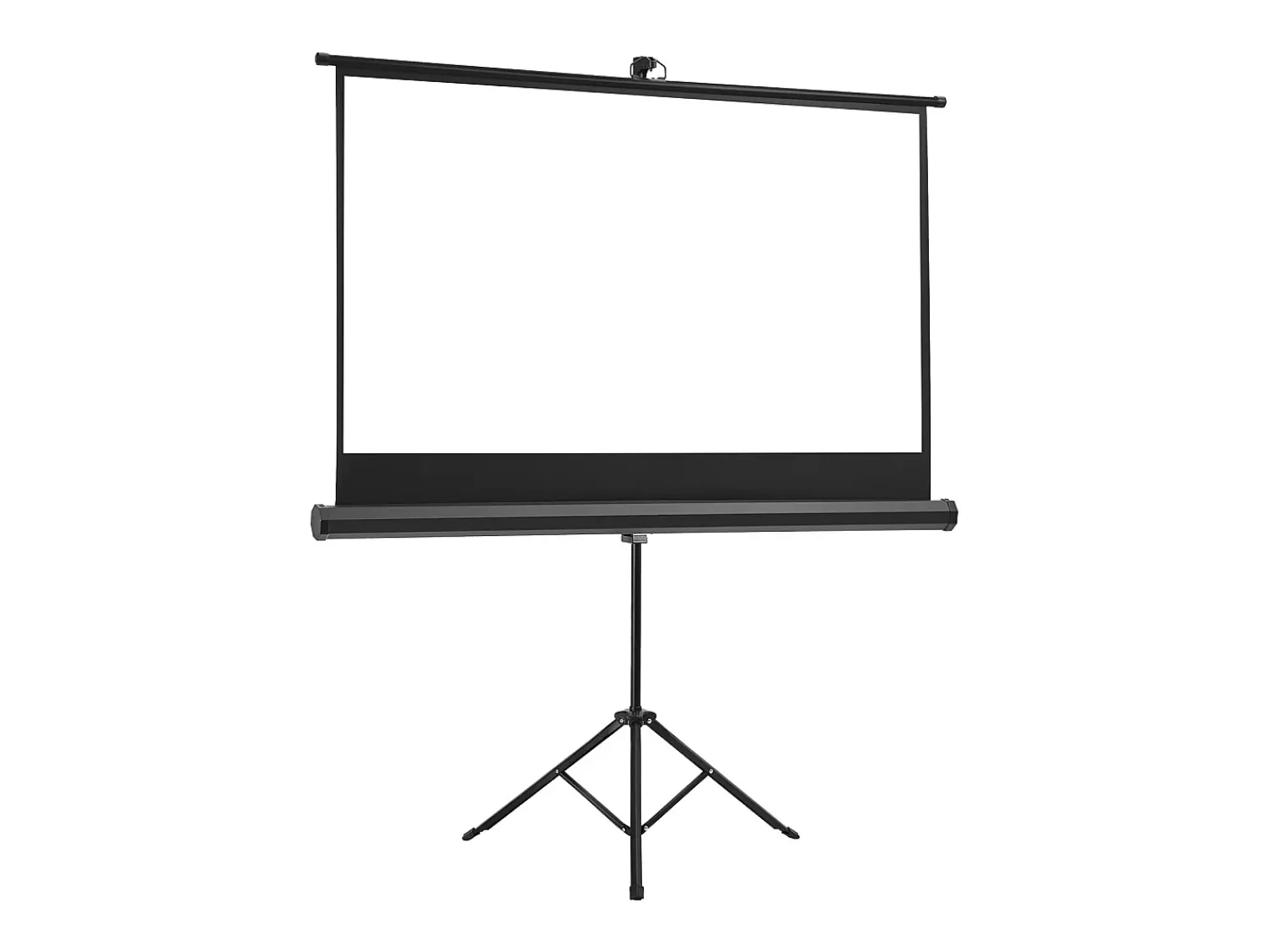Móvel De Tv* Tela de Projeção SucceBuy com Tripé de 152,4 cm, Lona de Projeção Portátil e Amassável, Grande Ângulo de Visão 160°, 16:9 4K HD Preto