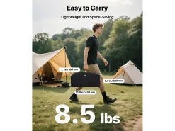 Sale Tela de Projeção SucceBuy de 213,4 cm com 2 Tripés, Lona de Projeção Portátil e Amassável, Grande Ângulo de Visão 160°, 16:9 4K HD, com Bolsa Preto