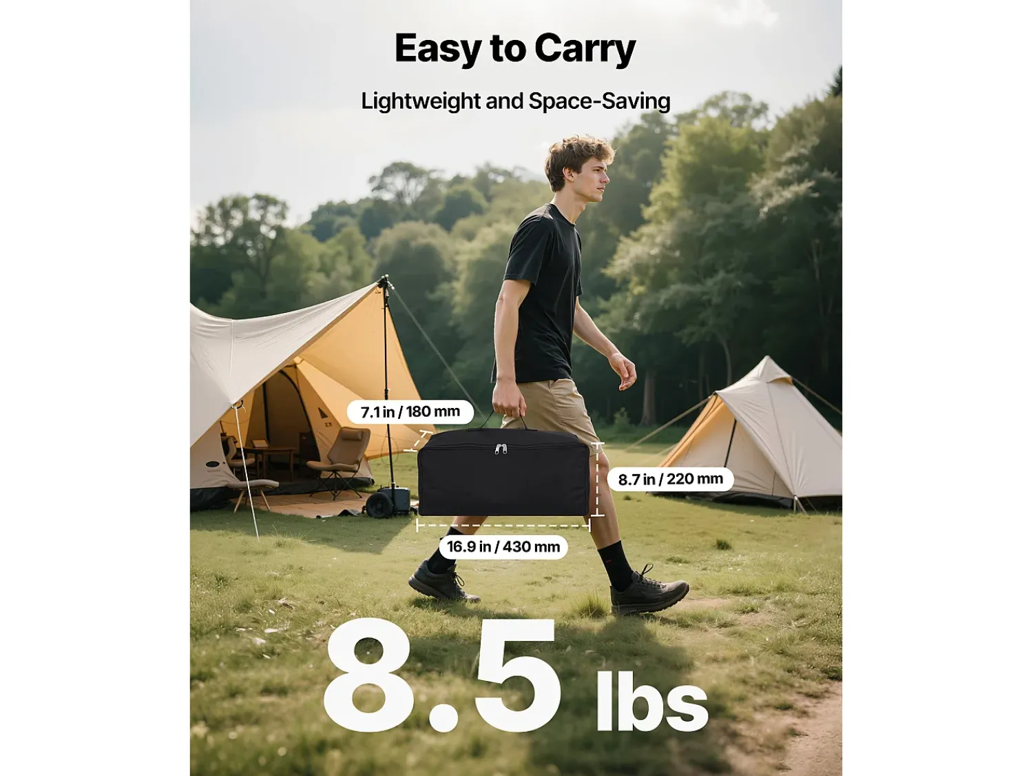 Sale Tela de Projeção SucceBuy de 213,4 cm com 2 Tripés, Lona de Projeção Portátil e Amassável, Grande Ângulo de Visão 160°, 16:9 4K HD, com Bolsa Preto