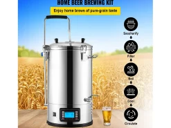 Tina de Mistura SucceBuy | Sistema de Mistura de Cerveja Todo-em-Um Pan com Bomba de Circulação 30 L^ Acessório Vinho E Bar