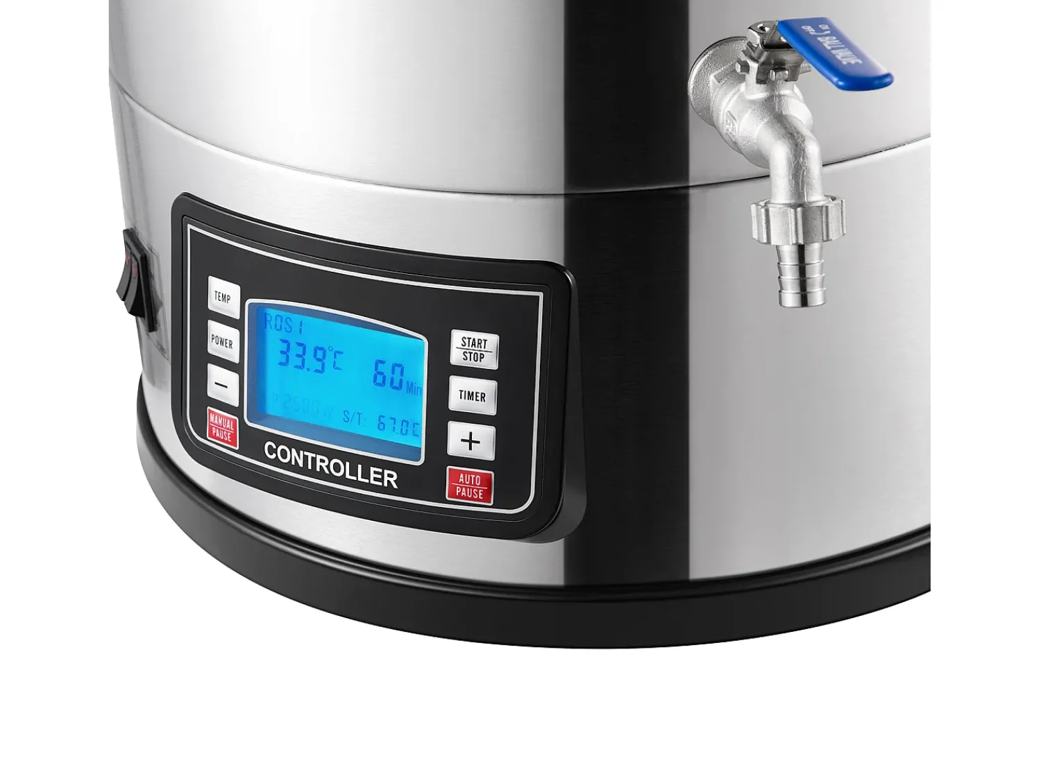 Tina de Mistura SucceBuy | Sistema de Mistura de Cerveja Todo-em-Um Pan com Bomba de Circulação 30 L^ Acessório Vinho E Bar