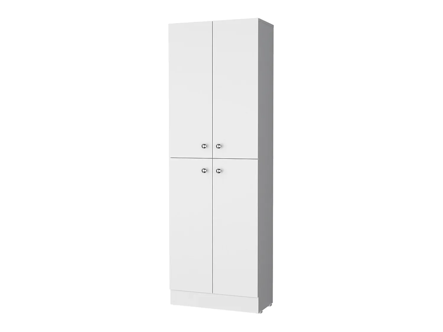 Móvel De Arrumação|TuHome Armário Despensa Cameron com 4 Portas e 5 Prateleiras Ocultas, Branco