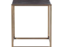 Loft24 Ulrich | Mesa de apoio em Antiq Brass Nogueira^ Mesa De Apoio