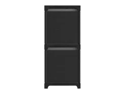 Prateleira| Unid. prateleiras 6 cubos c/ caixas 103x30x72,5cm tecido PT425396 Preto