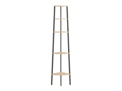 Discount Unidade 5 prat. de canto 45,5x31,5x180 cm -claro/preto PT773860 Castanho