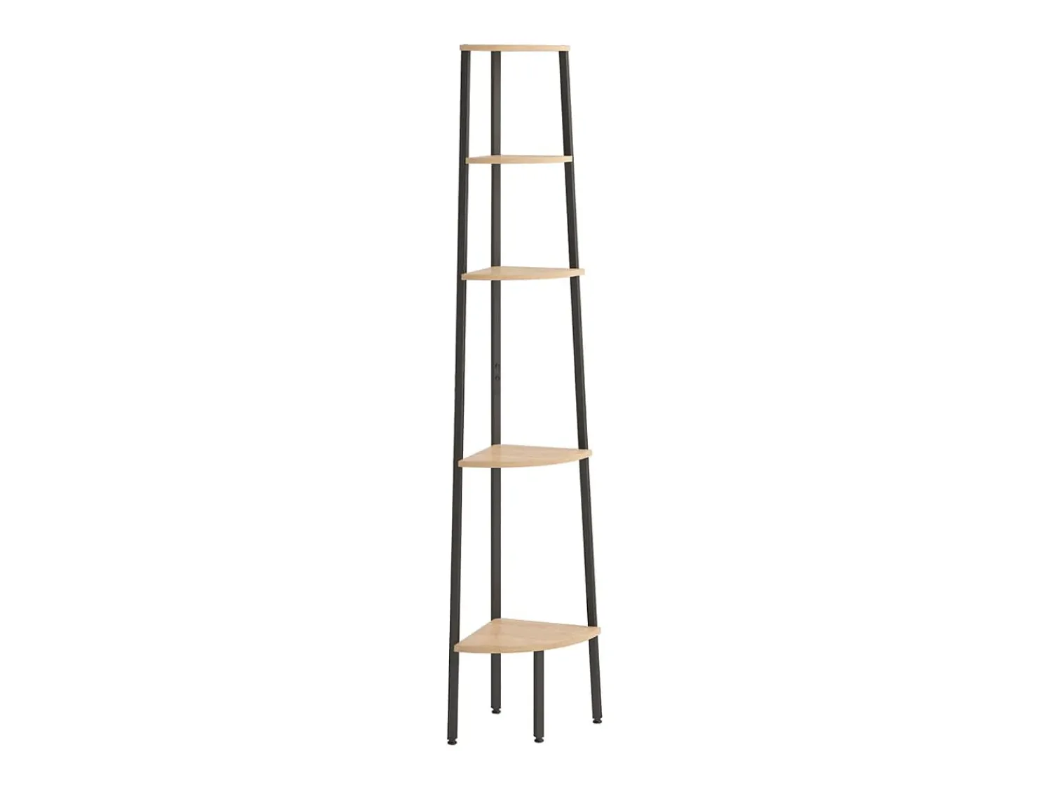Discount Unidade 5 prat. de canto 45,5x31,5x180 cm -claro/preto PT773860 Castanho