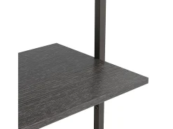 vidaxl Unidade 4 prateleiras inclinada 64x35x152,5 cm^ Prateleira