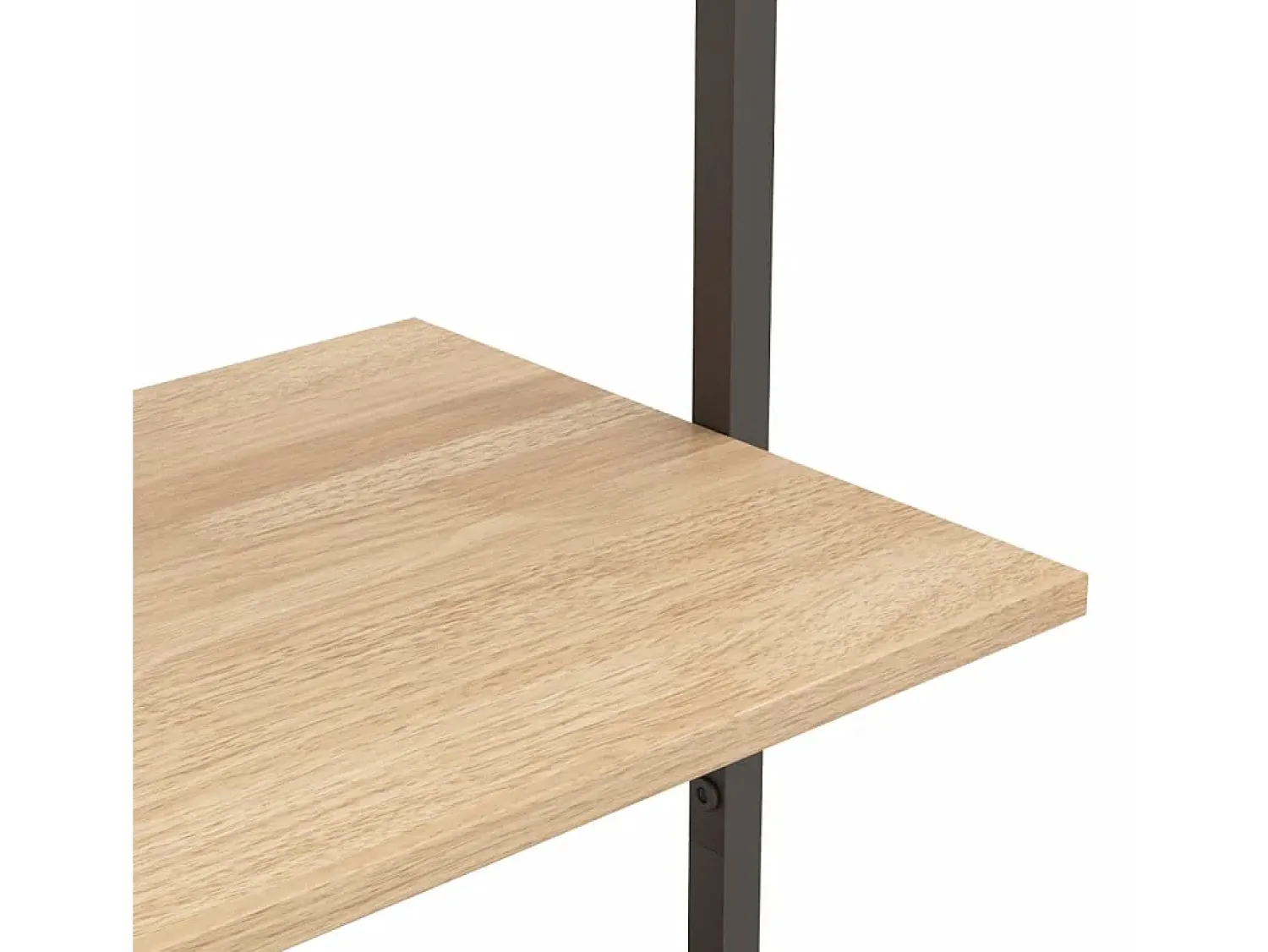 Prateleira*vidaxl Unidade 4 prateleiras 64x35x152,5 cm -claro e preto Castanho