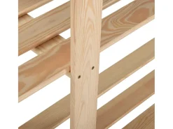 Prateleira| Unidade arrumação 5 prateleiras 170x28,5x170 cm pinho maciço PT293257 Castanho
