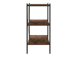 Prateleira| Unidade com 3 prateleiras 80x40x92 cm /natural PT248539 Preto