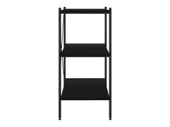 Discount Unidade com 3 prateleiras 80x40x92 cm PT715908 Preto