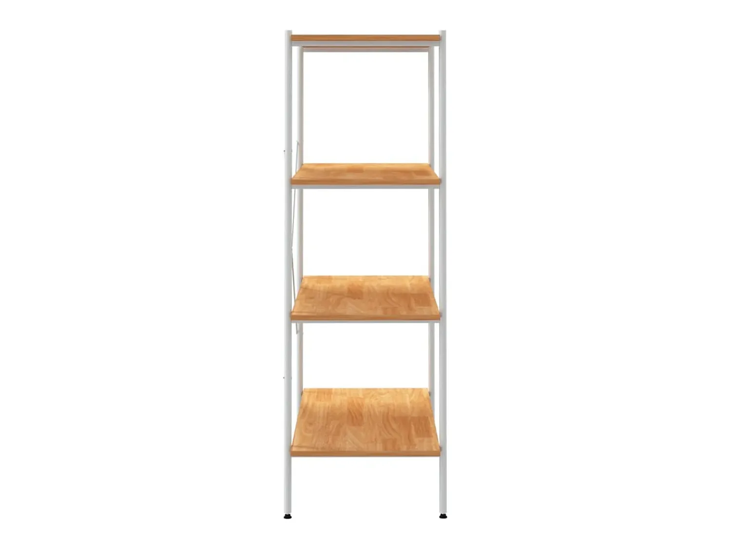 Best vidaxl Unidade com 4 prateleiras 80x40x130 cm /cor de carvalho Branco