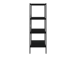 Prateleira* Unidade com 4 prateleiras 80x40x130 cm PT973887 Preto