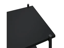 Prateleira|vidaxl Unidade com 3 prateleiras 80x40x92 cm Preto