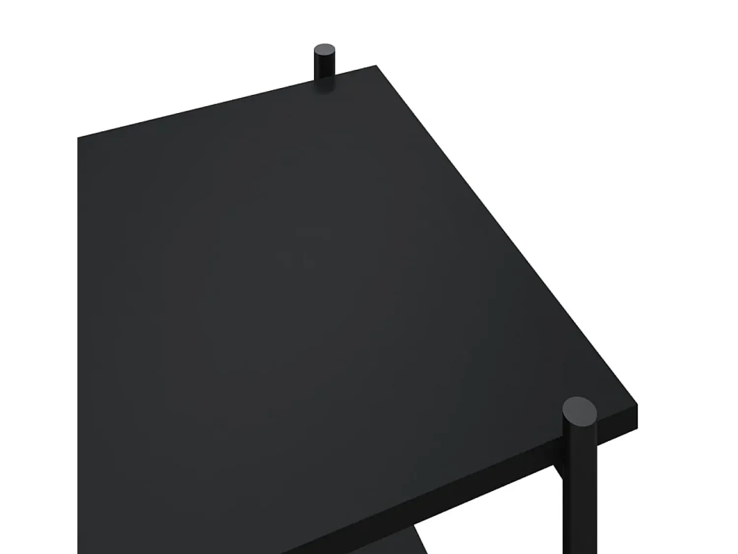 Prateleira|vidaxl Unidade com 3 prateleiras 80x40x92 cm Preto