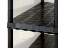 Unidade com 5 prateleiras 340x40x185 cm plástico PT263330^ Prateleira
