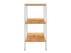 Unidade com 3 prateleiras 80x40x92 cm /cor de carvalho PT695200^ Prateleira