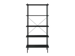 Prateleira| Unidade com 5 prateleiras 80x40x163 cm PT577526 Preto
